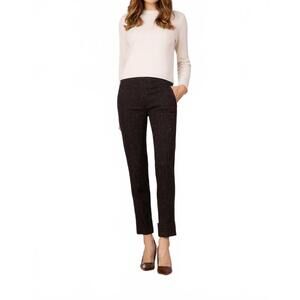 NEW AVENUE MONTAIGNE ben straight leg pants in espresso